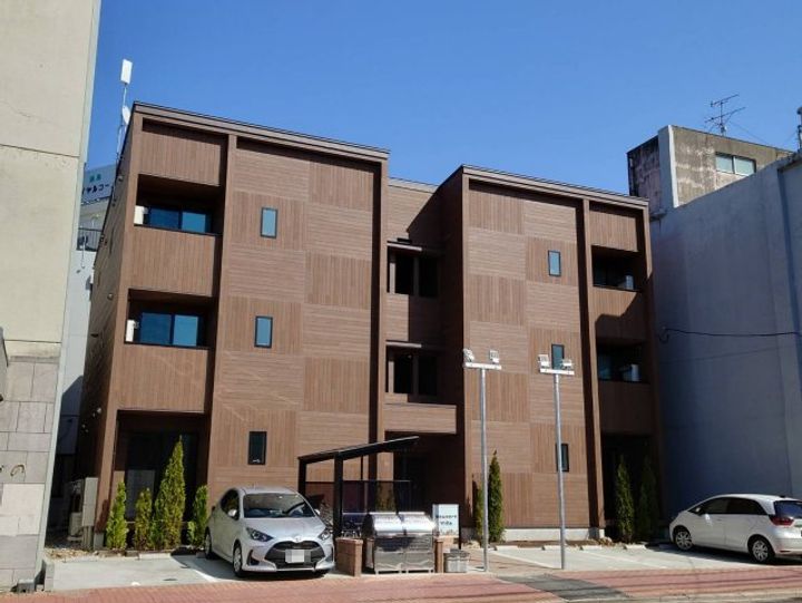 New port villaの外観