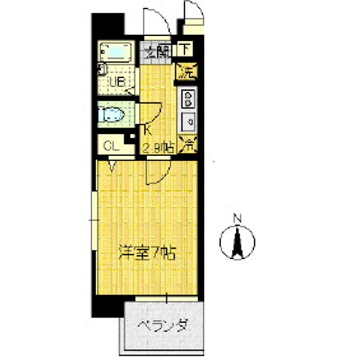 MANAKA BLDIIIの間取り