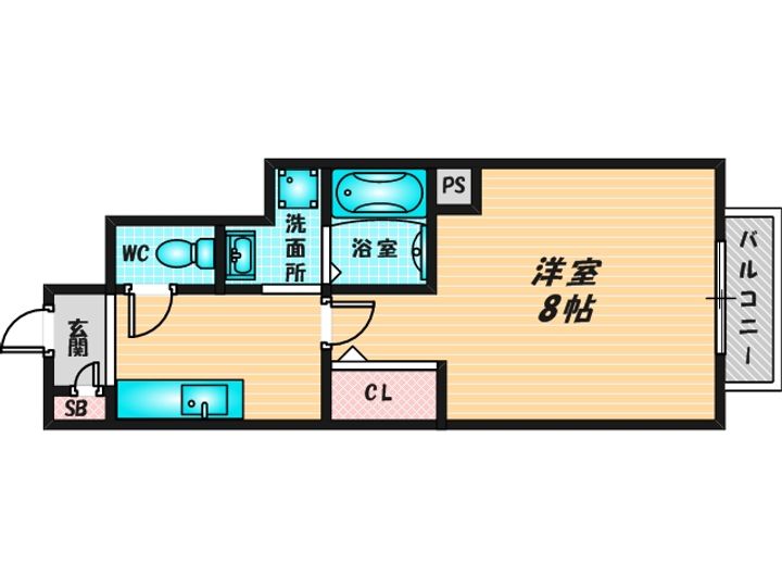 アイリスセカンドの間取り