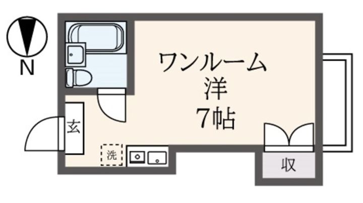 クレセント上北沢の間取り