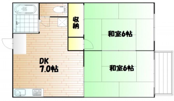 レスカールハウスの間取り