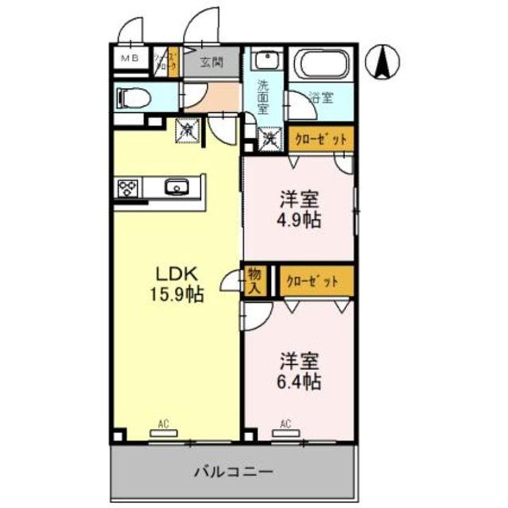 コンフォルタの間取り
