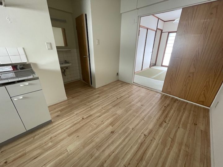 藤田マンションの居間