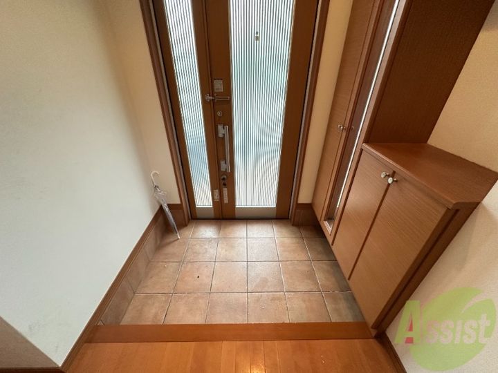 兵庫県宝塚市南口2(一戸建)の賃貸物件の玄関