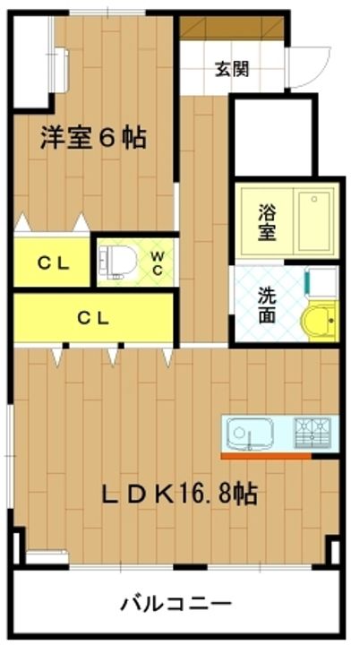 Park Residence河崎の間取り