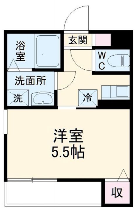 メルディア新里町の間取り