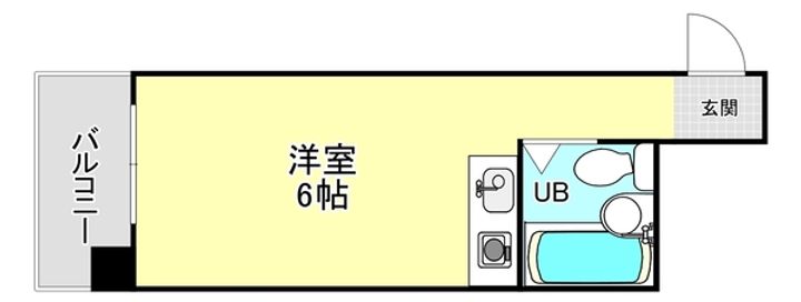 ヤングハイツクロノスの間取り