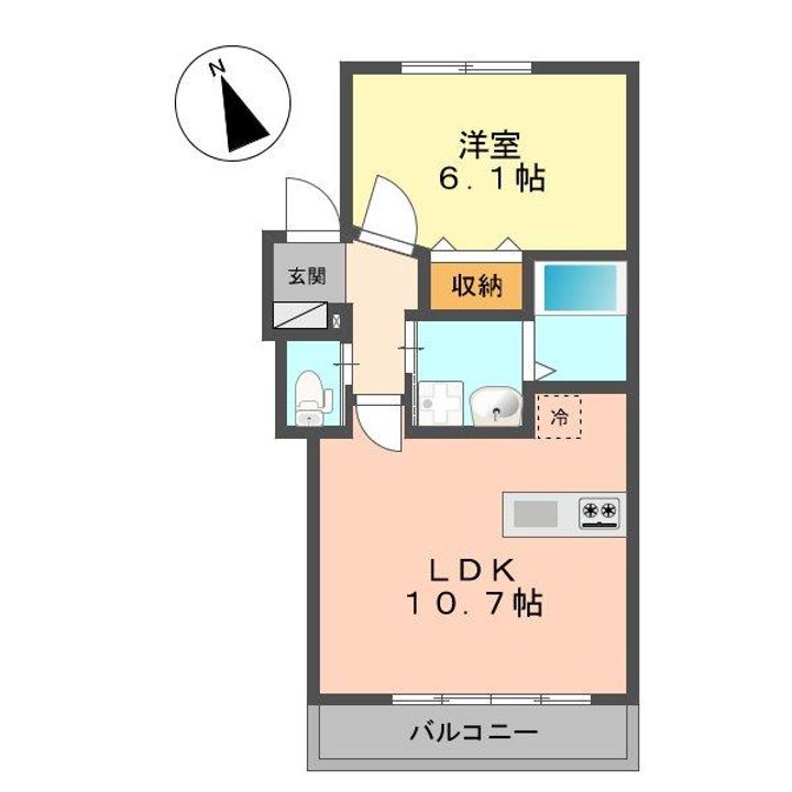 ビューノ北小岩の間取り