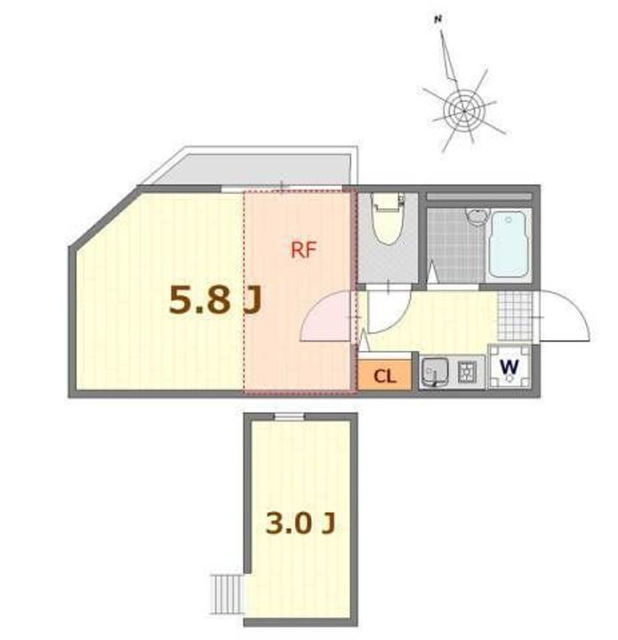 Fontaine尾久の間取り