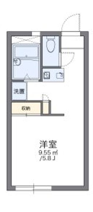 東京都府中市西府町5(アパート)の賃貸物件の間取り