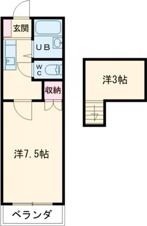 シューフルール IIIの間取り