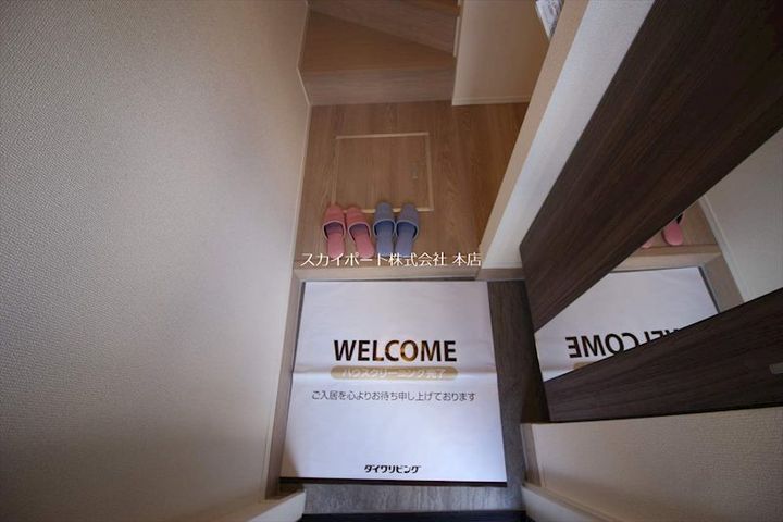 カスケードの玄関