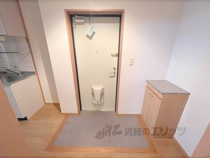 Bo.上七軒の玄関