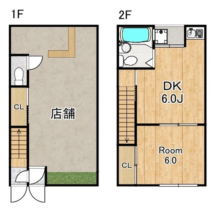 大阪府大阪市大正区泉尾3(一戸建)の賃貸物件の間取り