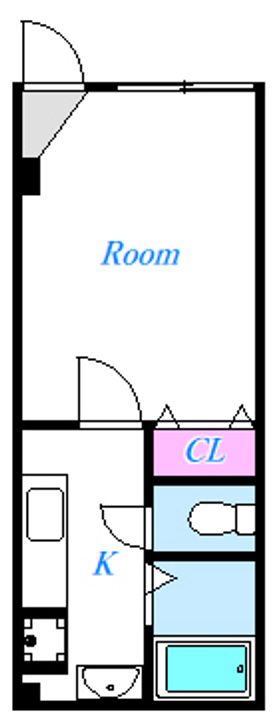 東京都八王子市片倉町(マンション)の賃貸物件の間取り