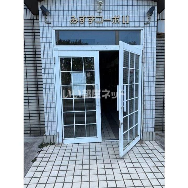 みすずコーポIIの玄関