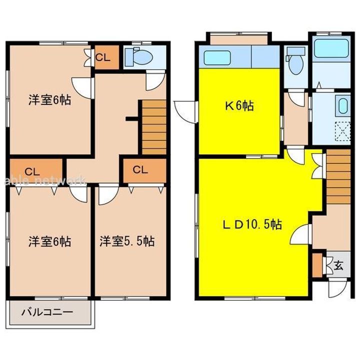 ワンダーライフの間取り