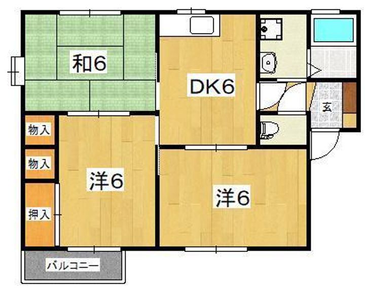 コートカネキの間取り