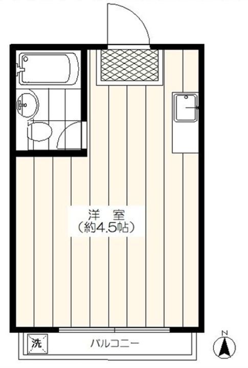 ドミー西落合A棟の間取り