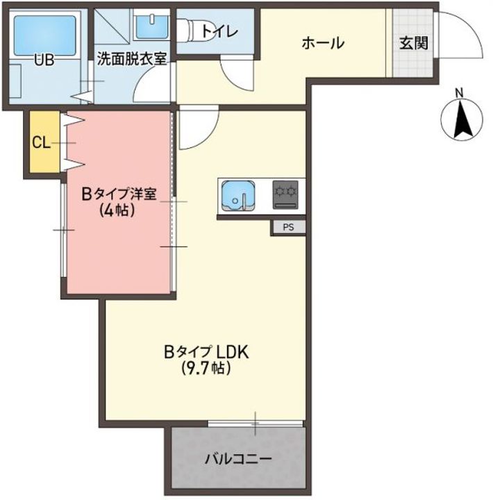 KT Terrace稲吉の間取り