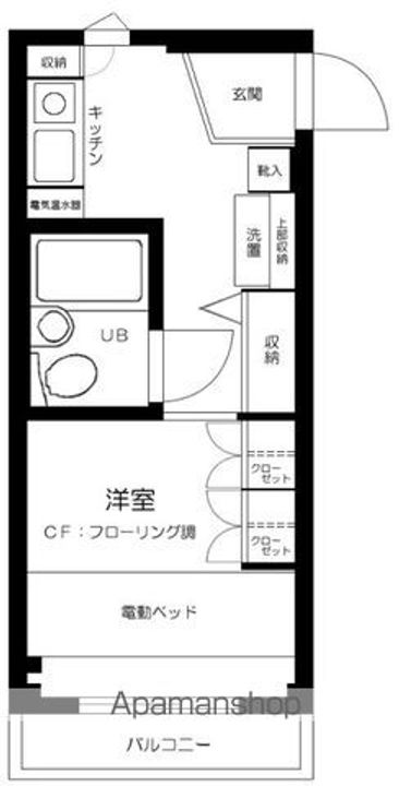 ピアレス上池袋の間取り