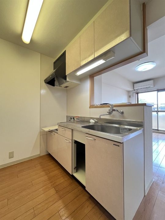 静岡県浜松市中央区上新屋町(マンション)の賃貸物件のキッチン
