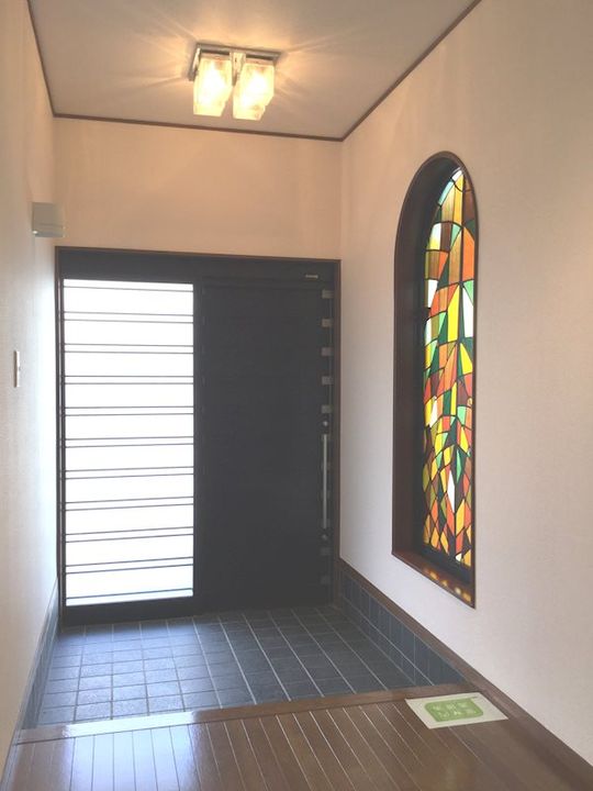 静岡県静岡市葵区新伝馬1(一戸建)の賃貸物件の玄関