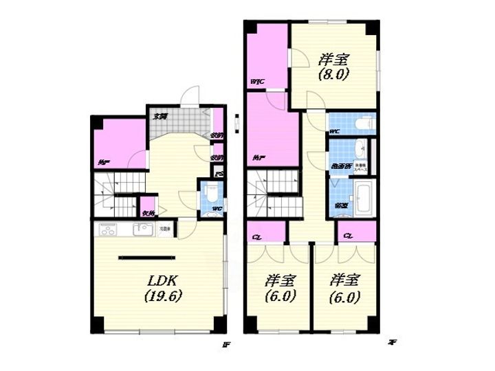 ロイヤル山芦屋の間取り