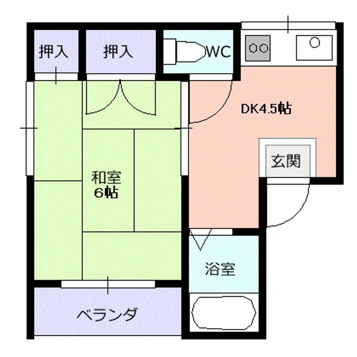 ラ プティ メゾンの間取り