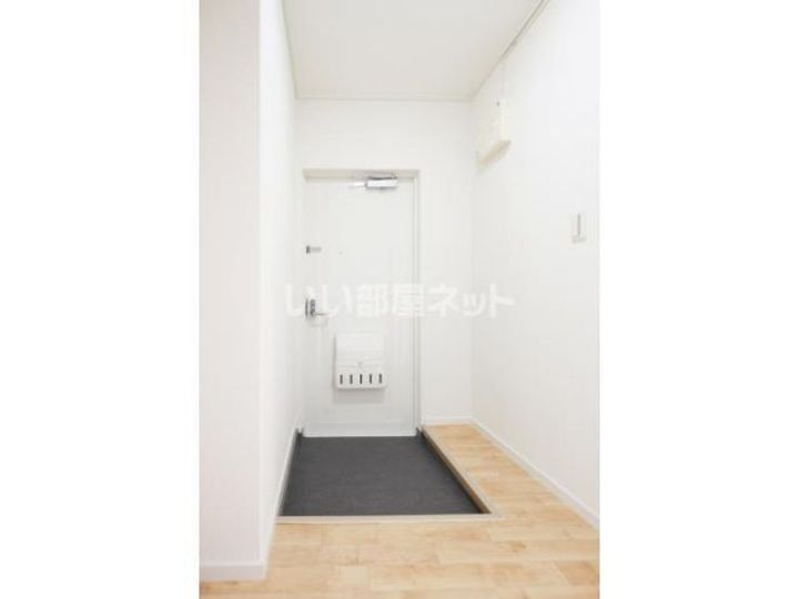 大阪府泉南市信達大苗代(マンション)の賃貸物件の玄関