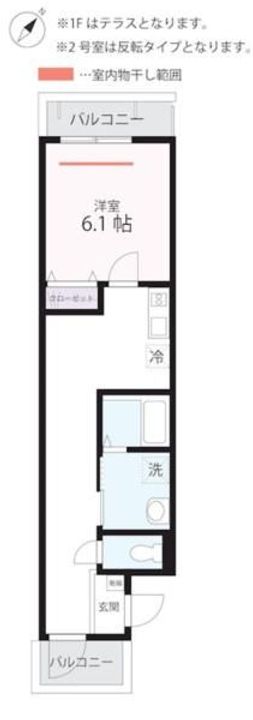 神奈川県横浜市瀬谷区三ツ境(アパート)の賃貸物件の間取り