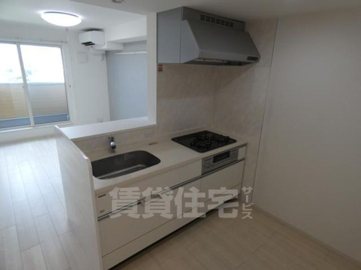 京都府久世郡久御山町佐古内屋敷(アパート)の賃貸物件のキッチン