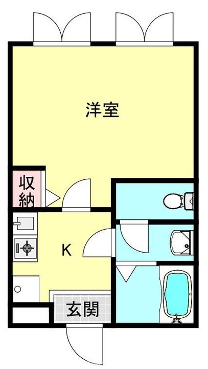 東京都府中市分梅町1(マンション)の賃貸物件の間取り