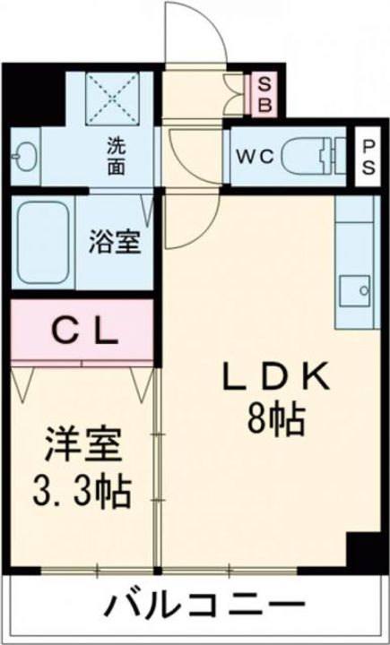スプランディッド堺東の間取り