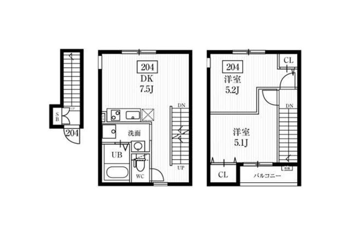 ミハス新大塚の間取り