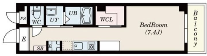 大阪府堺市堺区今池町2(マンション)の賃貸物件の間取り