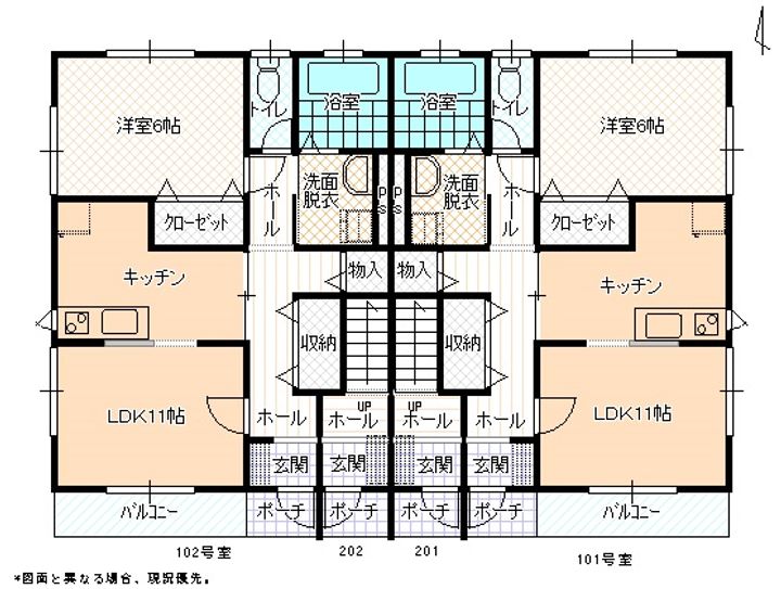 セブンコートの間取り