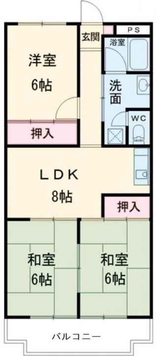 エステート15の間取り