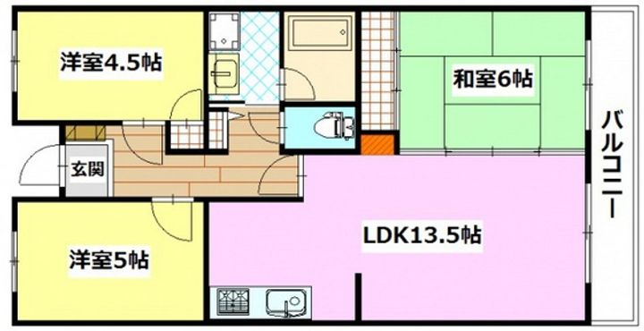ルミエール厚生町の間取り