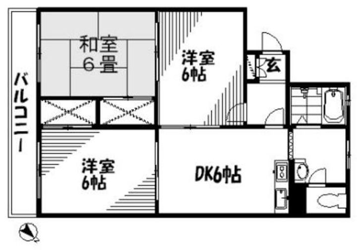第二日吉ビルの間取り
