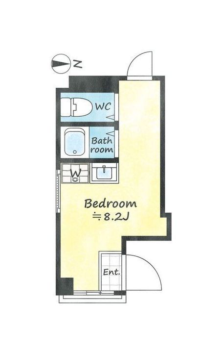 TAWAMAN麻布の間取り