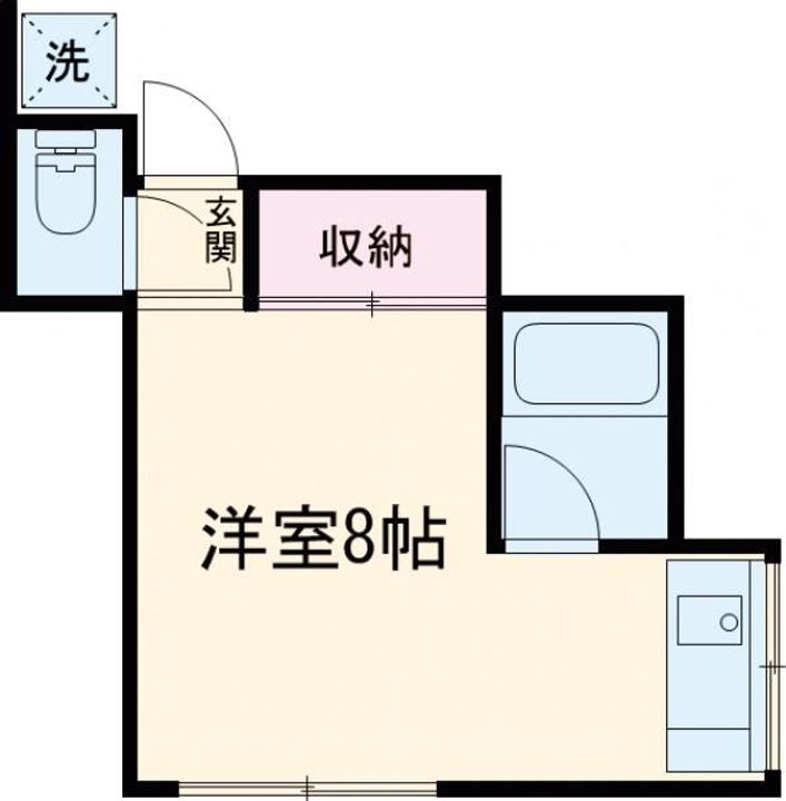 志茂文化アパートの間取り