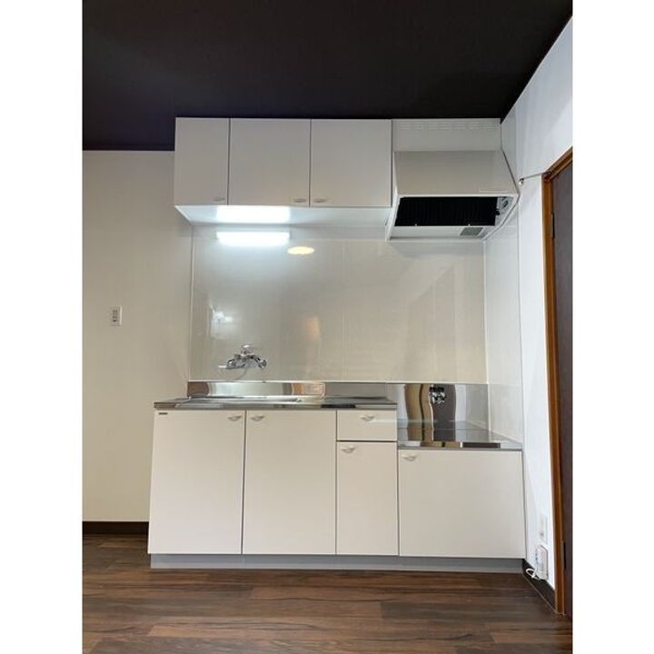 静岡県静岡市葵区瀬名川3(アパート)の賃貸物件のキッチン