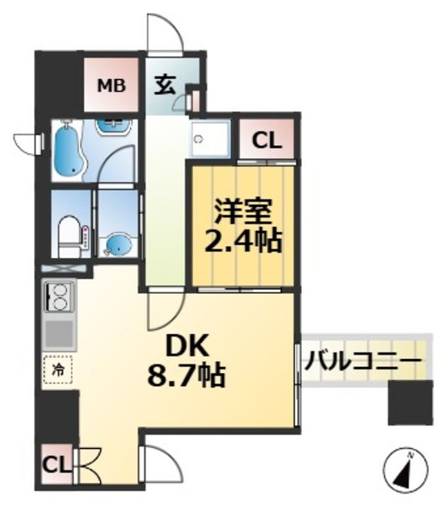 ネクストステージ神戸元町の間取り
