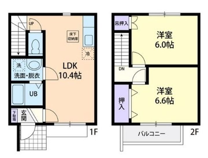 栃木県真岡市石島(一戸建)の賃貸物件の間取り