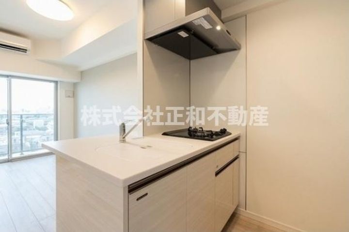 東京都中野区本町6(マンション)の賃貸物件のキッチン