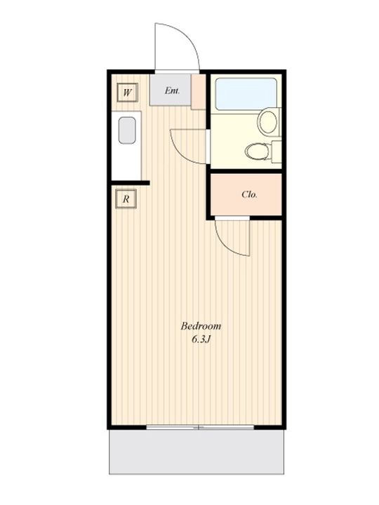 メゾンエスポワールの間取り