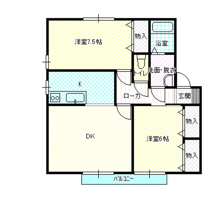 ハインツシマIIの間取り