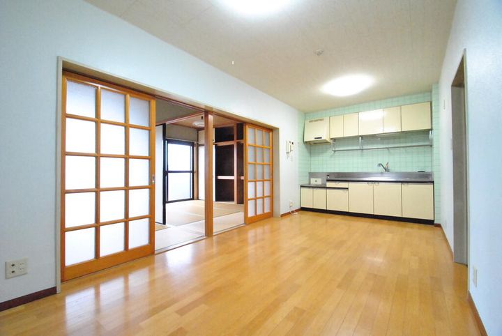 大みかガーデンハウスの居間