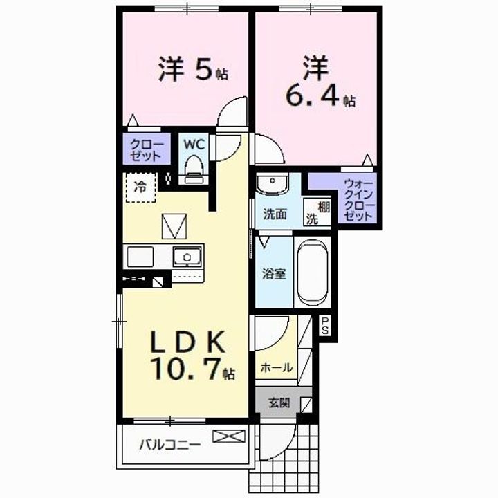 COCOTI BASEの間取り